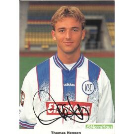 Autogramm Fussball | Karlsruher SC | 1997 | Thomas HENGEN 