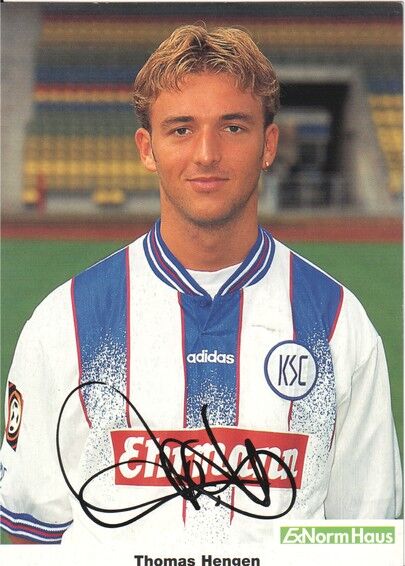 Autogramm Fussball | Karlsruher SC | 1997 | Thomas HENGEN 