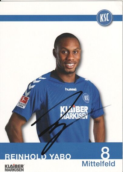 Autogramm Fussball | Karlsruher SC | 2013 | Reinhold YABO