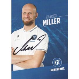 Autogramm Fussball | Karlsruher SC | 2021 | Markus MILLER