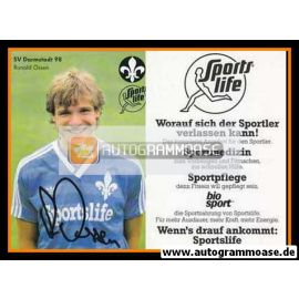 Autogramm Fussball | SV Darmstadt 98 | 1984 | Runald OSSEN