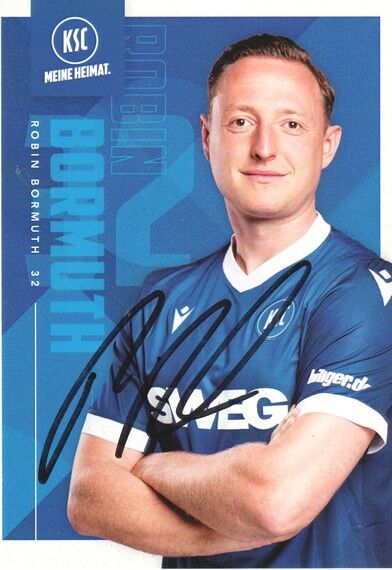 Autogramm Fussball | Karlsruher SC | 2024 | Robin BORMUTH