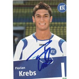 Autogramm Fussball | Karlsruher SC II | 2008 | Florian KREBS
