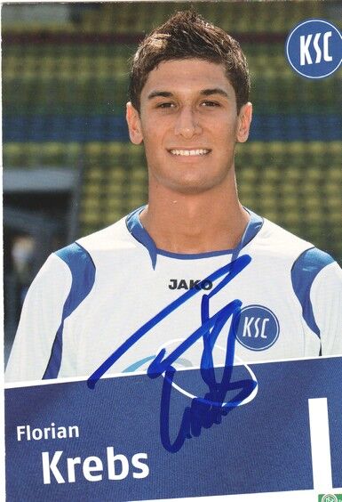 Autogramm Fussball | Karlsruher SC II | 2008 | Florian KREBS