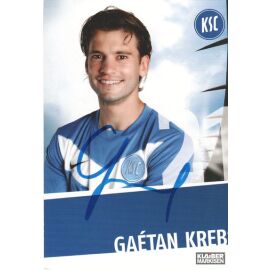 Autogramm Fussball | Karlsruher SC | 2011 | Gaetan KREBS 
