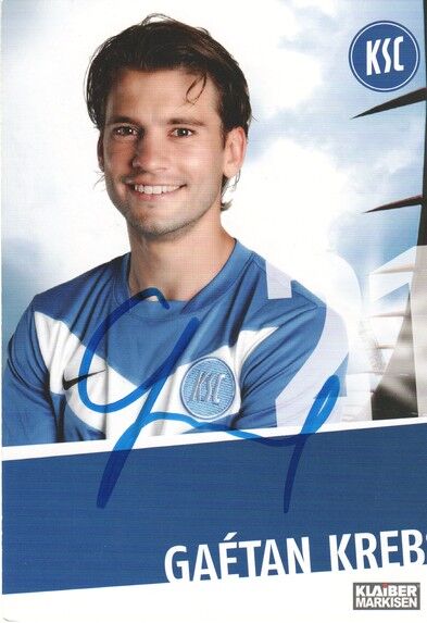Autogramm Fussball | Karlsruher SC | 2011 | Gaetan KREBS 