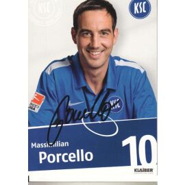 Autogramm Fussball | Karlsruher SC | 2010 | Massimilian PORCELLO