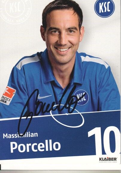Autogramm Fussball | Karlsruher SC | 2010 | Massimilian PORCELLO
