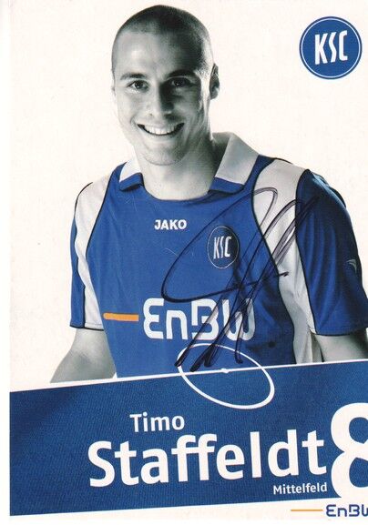 Autogramm Fussball | Karlsruher SC | 2007 | Timo STAFFELDT