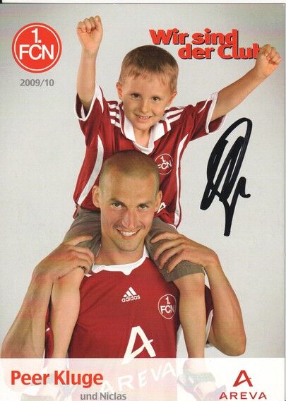 Autogramm Fussball | 1. FC Nürnberg | 2009 | Peer KLUGE