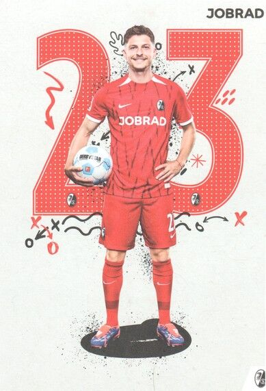 Autogramm Fussball | SC Freiburg | 2024 | Florent MUSLIJA