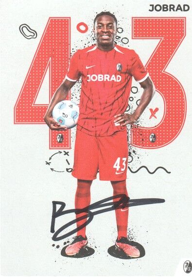 Autogramm Fussball | SC Freiburg | 2024 | Bruno OGBUS