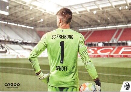 Autogramm Fussball | SC Freiburg | 2022 | Benjamin UPHOFF