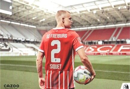 Autogramm Fussball | SC Freiburg | 2022 | Hugo SIQUET