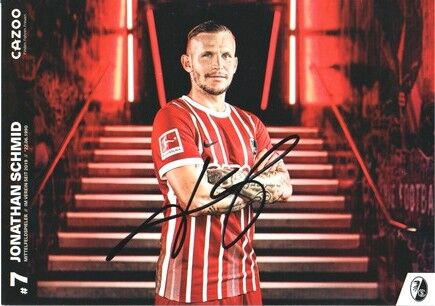 Autogramm Fussball | SC Freiburg | 2022 | Jonathan SCHMID
