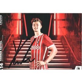 Autogramm Fussball | SC Freiburg | 2022 | Yannik KEITEL