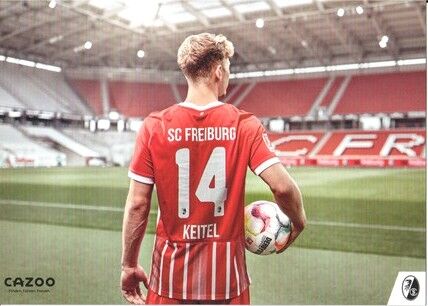 Autogramm Fussball | SC Freiburg | 2022 | Yannik KEITEL