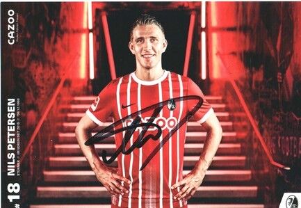 Autogramm Fussball | SC Freiburg | 2022 | Nils PETERSEN