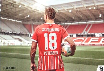Autogramm Fussball | SC Freiburg | 2022 | Nils PETERSEN