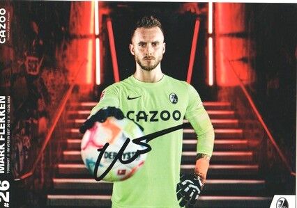 Autogramm Fussball | SC Freiburg | 2022 | Mark FLEKKEN