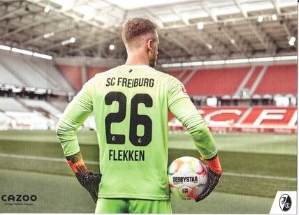 Autogramm Fussball | SC Freiburg | 2022 | Mark FLEKKEN
