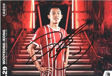 Autogramm Fussball | SC Freiburg | 2022 | Wooyeong JEONG