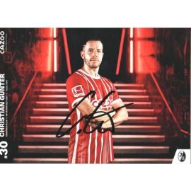 Autogramm Fussball | SC Freiburg | 2022 | Christian GÜNTER