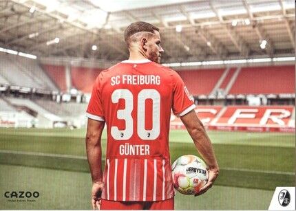 Autogramm Fussball | SC Freiburg | 2022 | Christian GÜNTER