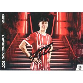 Autogramm Fussball | SC Freiburg | 2022 | Noah WEISSHAUPT