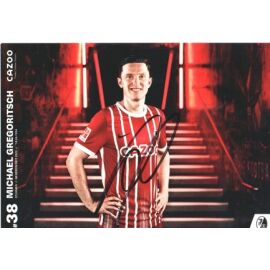 Autogramm Fussball | SC Freiburg | 2022 | Michael GREGORITSCH