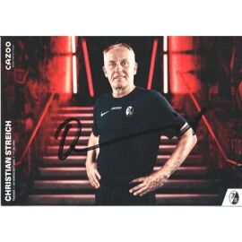 Autogramm Fussball | SC Freiburg | 2022 | Christian STREICH