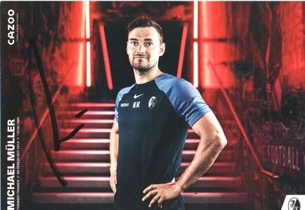 Autogramm Fussball | SC Freiburg | 2022 | Michael MÜLLER