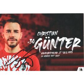 Autogramm Fussball | SC Freiburg | 2023 | Christian GÜNTER