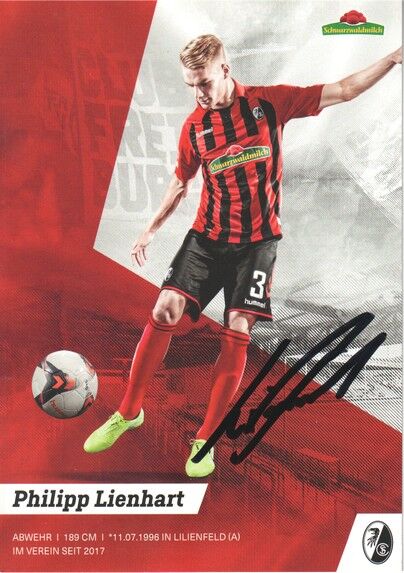 Autogramm Fussball | SC Freiburg | 2019 | Philipp LIENHART