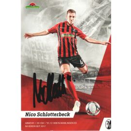 Autogramm Fussball | SC Freiburg | 2019 | Nico SCHLOTTERBECK