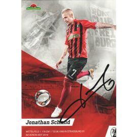 Autogramm Fussball | SC Freiburg | 2019 | Jonathan SCHMIED