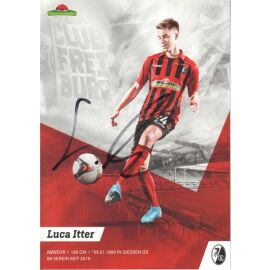 Autogramm Fussball | SC Freiburg | 2019 | Luca ITTER