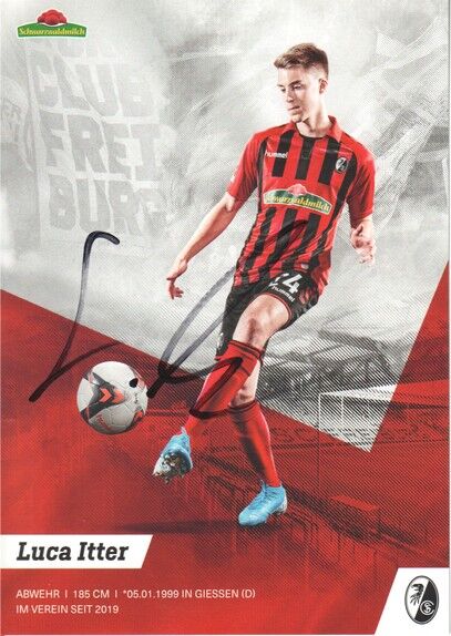Autogramm Fussball | SC Freiburg | 2019 | Luca ITTER
