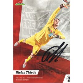 Autogramm Fussball | SC Freiburg | 2019 | Niclas THIEDE