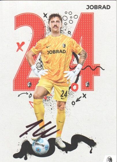 Autogramm Fussball | SC Freiburg | 2024 | Jannik HUTH