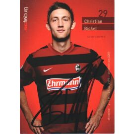 Autogramm Fussball | SC Freiburg | 2011 | Christian BICKEL