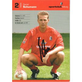 Autogramm Fussball | SC Freiburg | 2003 | Daniel SCHUMANN