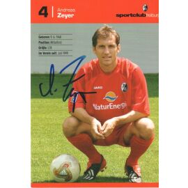Autogramm Fussball | SC Freiburg | 2003 | Andreas ZEYER 