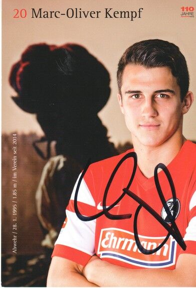 Autogramm Fussball | SC Freiburg | 2014 | Marc-Oliver KEMPF