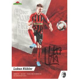 Autogramm Fussball | SC Freiburg | 2019 | Lukas KÜBLER