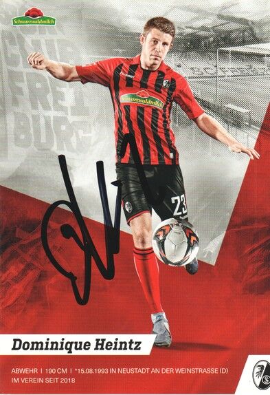 Autogramm Fussball | SC Freiburg | 2019 | Dominique HEINTZ