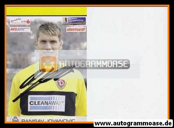 Autogramm Fussball | Dynamo Dresden | 2003 | Ranisav JOVANOVIC