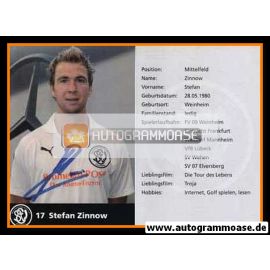 Autogramm Fussball | SV 07 Elversberg | 2007 | Stefan ZINNOW