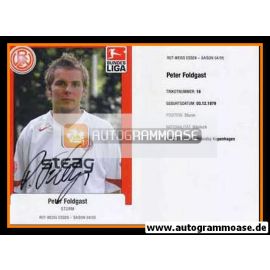 Autogramm Fussball | Rot-Weiss Essen | 2004 | Peter FOLDGAST
