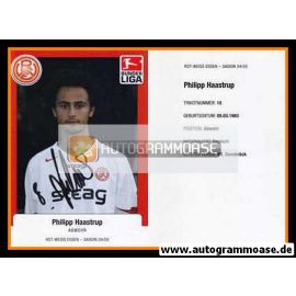 Autogramm Fussball | Rot-Weiss Essen | 2004 | Philipp HAASTRUP